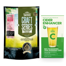 CIDER SUMMER: Mangrove Jack's Craft Series Raspberry and Mango Cider Pouch + FREE Cider Enhancer
