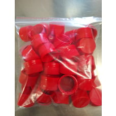 Caps for PET Bottles - Red (50)