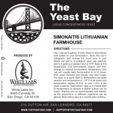 The Yeast Bay - Simonaitis Lithuanian Farmhouse
