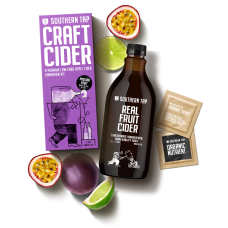 Southern Tap Passionfruit Cider Kit with a Splash of Lime