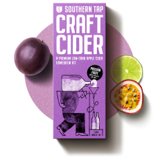 Southern Tap Passionfruit Cider Kit with a Splash of Lime