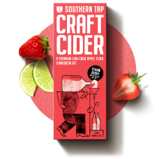 Southern Tap Strawberry Cider Kit with a Splash of Lime
