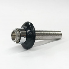 Beer Tap Shank - Stainless with 1/4" Bore