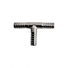 Stainless barbed tee piece - 1/4"