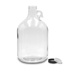 HS 5L Glass Demijohn with Cap (wide mouth)