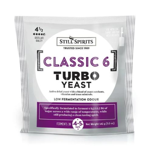 Still Spirits Classic 6 Turbo Yeast (142g) (Discounted)