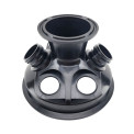 4 Inch Tri-Clamp Pre-Drilled Glycol Pressure Lid