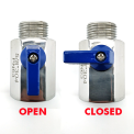 Ball Valve - 5/8" For Keg Couplers & Shanks