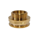 Pure Distiling 1 1/2” Thread Adaptor | Male – Triclover