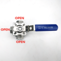Ball Valve - 1/2" Three Way