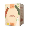 Reusable Brown Glass Flip Top Bottles 750ml