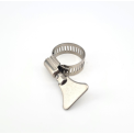 stainless butterfly hose clamp