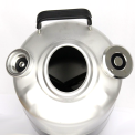 Line cleaning keg