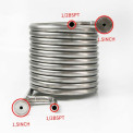 Coolossus 2.1 - Stainless Steel Counter Flow Chiller