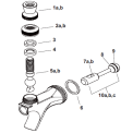 Universal coupling gasket (back tap seal 20mm)