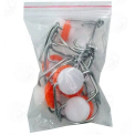 Flip Top Bottle Lids with Seals x 6