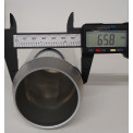 Aluminium Beer Can With Lid - 500ml