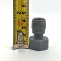 Duotight - 9.5mm (3/8) Female x 5/8 Female Thread (suits Keg Couplers and Tap Shanks)