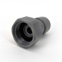 Duotight - 9.5mm (3/8) Female x 5/8 Female Thread (suits Keg Couplers and Tap Shanks)