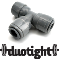 Duotight - 9.5mm (3/8) Female x 9.5mm (3/8) Female Tee Piece