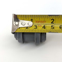Duotight - 8mm (3/8”) Female x 8mm (3/8”) Female Bulkhead with Locknut
