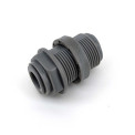 Duotight - 8mm (3/8”) Female x 8mm (3/8”) Female Bulkhead with Locknut