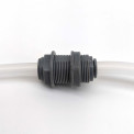 Duotight - 8mm (3/8”) Female x 8mm (3/8”) Female Bulkhead with Locknut