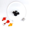 PCO38 Tapping Head Kit ( Silicone Elbow, Tube, PRV, Carbonation caps and Filter)