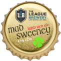 Mad Sweeney Irish Red Ale Label
