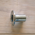 Tri-clamp Cap 1.5" with 1" Barb