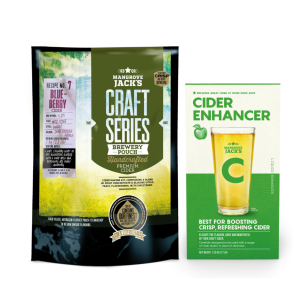 CIDER SUMMER: Mangrove Jack's Craft Series Blueberry Cider Pouch + FREE Cider Enhancer